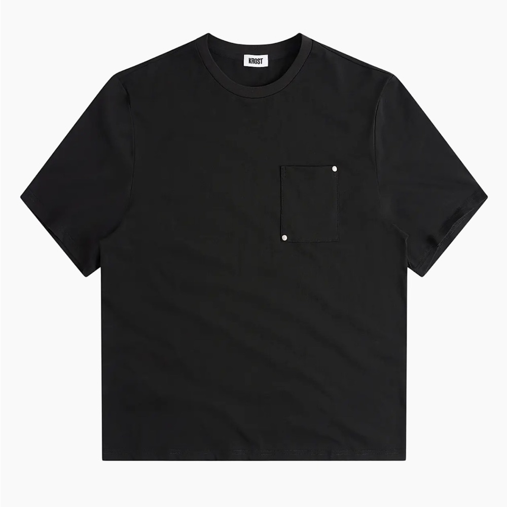 Krost Oversized Rivet Tee Men's Black XL